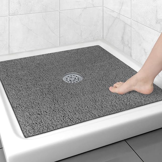 Large Shower Mat Non Slip, 36x36 Inch Shower Floor Mat by Unknown