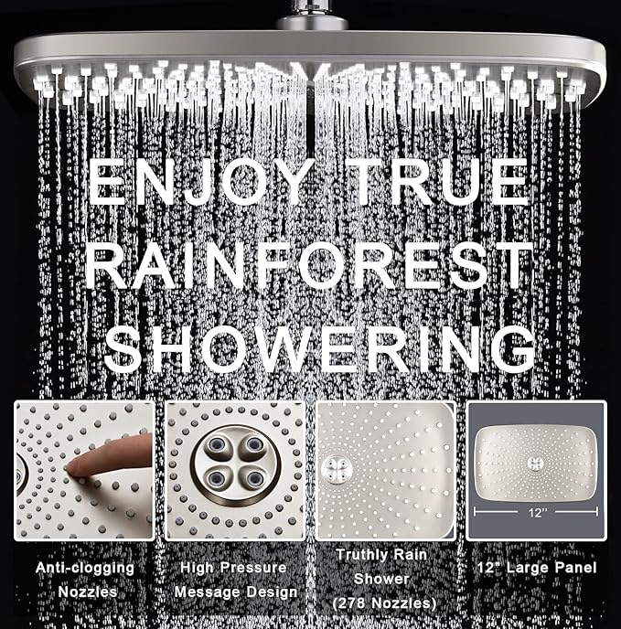High Pressure Rain Shower Head: Upgrade Shower Heads - Image 3