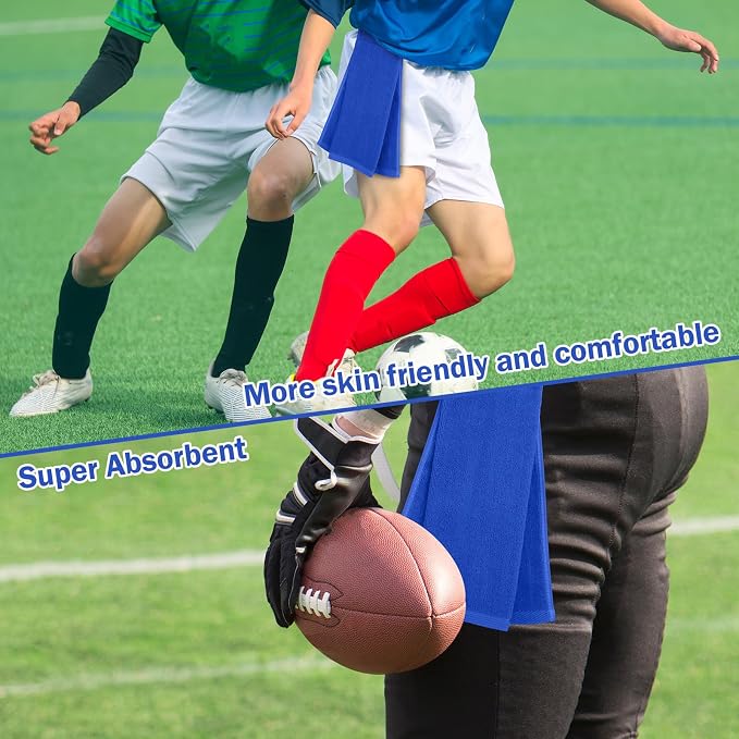 Shimeyao 2 Pcs Cotton Sports Football Towel - Image 4