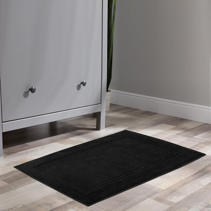 Tens Towels Pack of 2 Bath Mats 100% Cotton, 20 x 32 Inches, Super Absorbent - Image 6