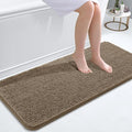 OLANLY Bathroom Rugs 47x20, Extra Soft Absorbent Chenille Bath Rugs, Rubber by OLANLY