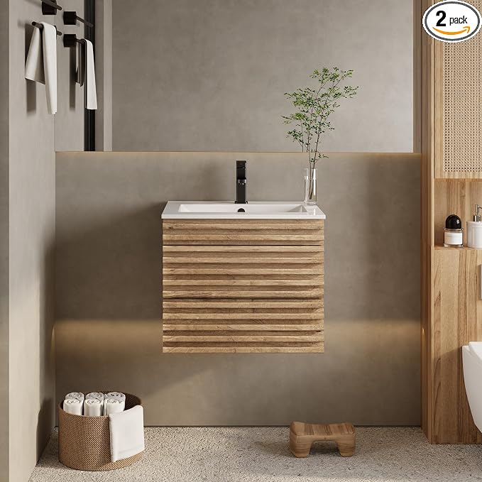 eclife 24" Floating Bathroom Vanity by eclife