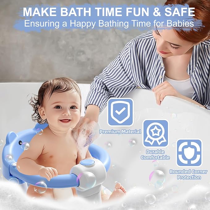 Baby Bath Seat for Babies 6 Months & Up, Toddler Bath Seats for Babies Sitting - Image 2