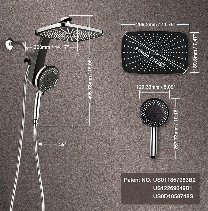 High Pressure Rain Shower Head: Upgrade Shower Heads - Image 8