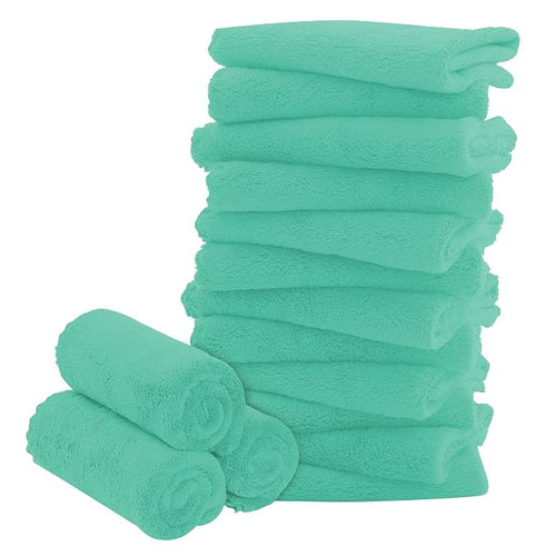 16 Pack Baby Washcloths by BAMBOO+QUEEN