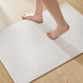 GRANNY SAYS White Bathroom Rugs, Absorbent Bath Mats by GRANNYSAYS