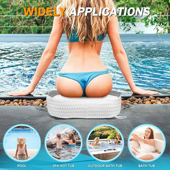 Hot Tub Booster Seat for Adults, 5D Air Mesh Hot Tub Cushion - Image 7
