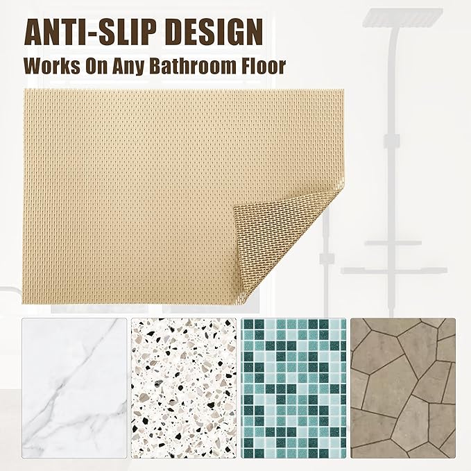 HOMBYS 47 x 32 Extra Large Shower Mat - Image 5