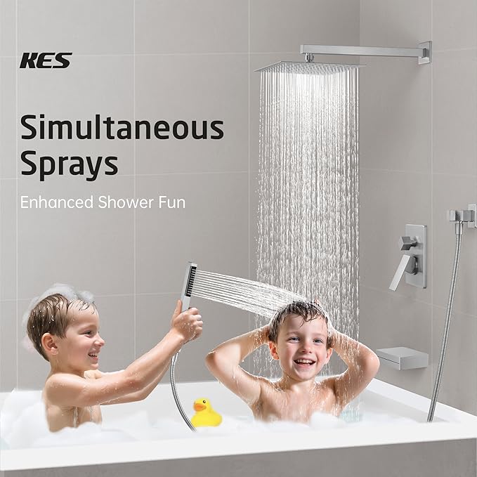 KES Bathtub Shower Faucet Set - Image 4