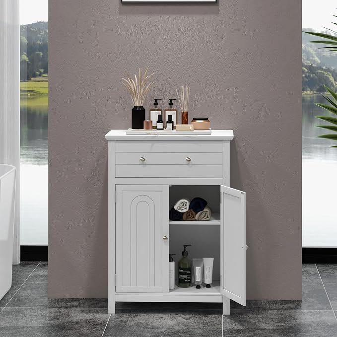 LOKO Bathroom Floor Cabinet, Kitchen Storage Cabinet - Image 5