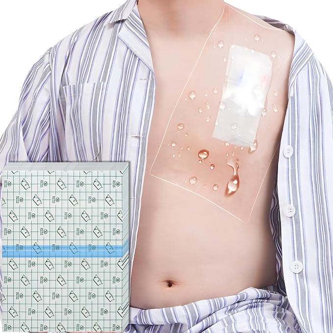 10" x 12" Shower Shields Wound Cover, Large Waterproof Bandages by Unknown