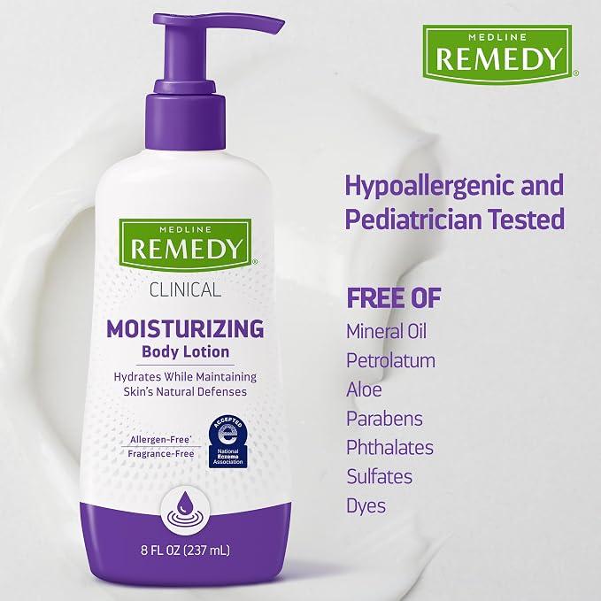 Medline Remedy Clinical Skin Cream Moisturizer, Fragrance-Free, Nourishing - Image 4