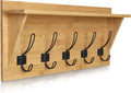 HBCY Creations Rustic Wall Mounted Coat Rack by HBCYCreations