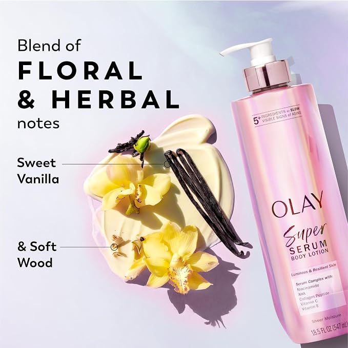 Olay Super Serum Body Wash + Hand & Body Lotion Bundle - Image 14