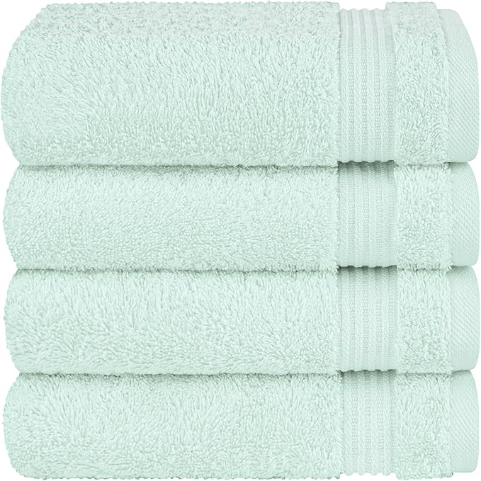 Cotton Paradise Hand Towels for Bathroom, 100% Cotton Turkish 4 Piece Hand - Image 6