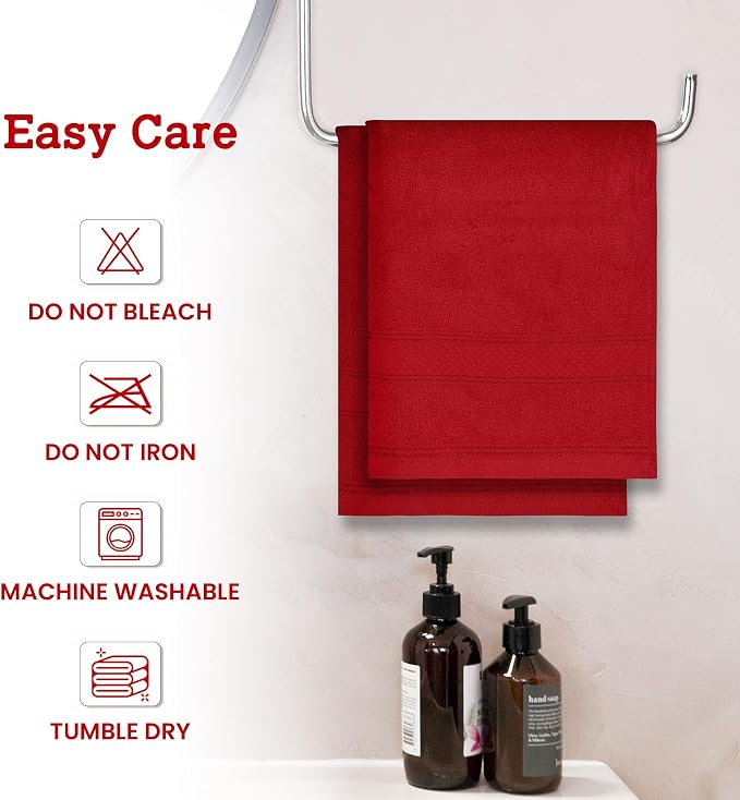 Casa Lino 100% Cotton Hand Towels - Image 7