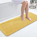 OLANLY Bathroom Rugs 47x17, Extra Soft Absorbent Chenille Bath Rugs, Rubber by OLANLY