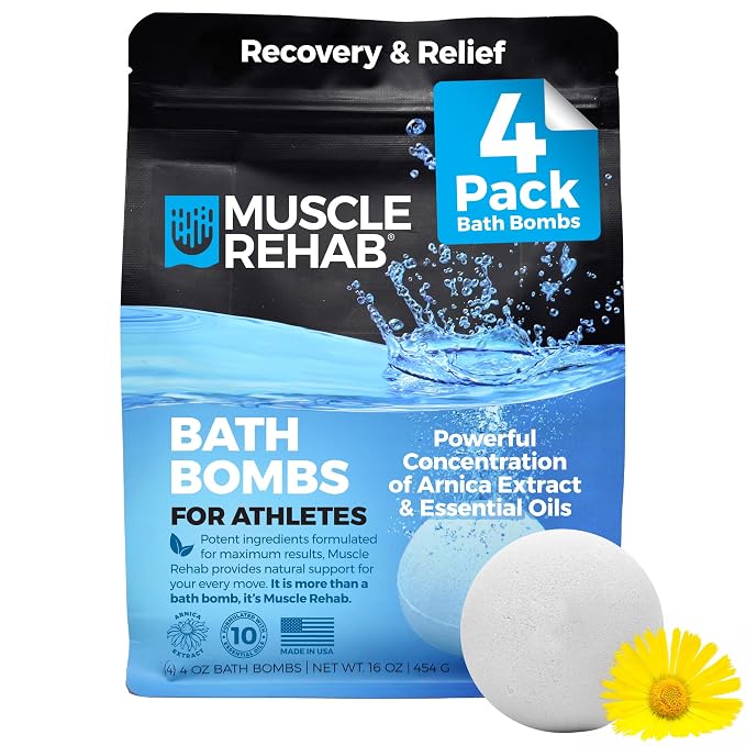 Epsom Salt Bath Bombs with Arnica | Magnesium Recovery Soak - Image 2