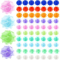 72 Pack Bath Loofah Bulk Travel Size Loofah Mini Sponge Mesh Shower Ball Body by Raiten