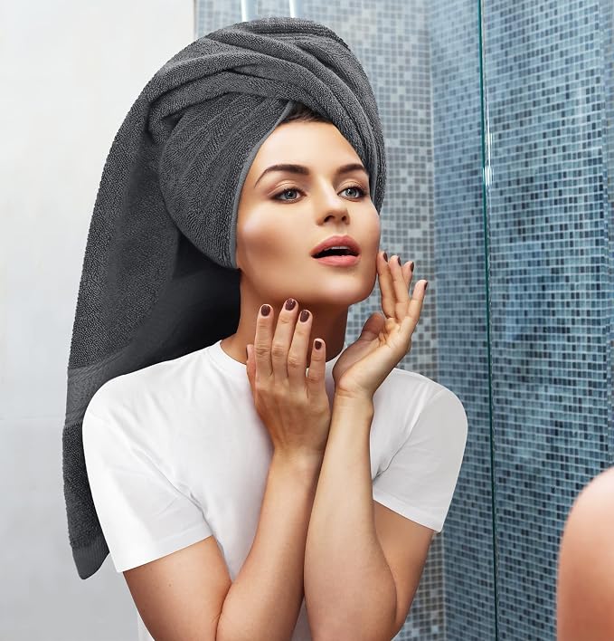 Utopia Towels 8 Piece Luxury Towel Set – Majestic Plush, Super Absorbent & - Image 4
