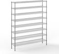 14" Deep x 60" Wide x 74" Height Wire Shelving Kit | 8-Tier | NSF Commercial by Regal+Altair