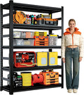 Heavy Duty Garage Shelving Unit, 5-Tier Adjustable Metal Shelves by Buynow