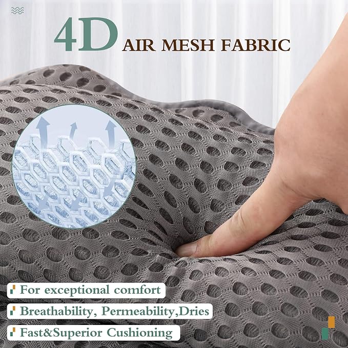 Bath Pillow RUVINCE Ergonomic Luxury Bathtub Pillow - Image 4