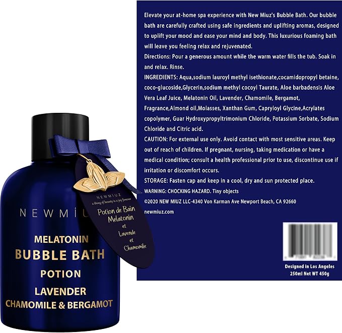 Deep Sleep Melatonin Bubble Bath - Image 8