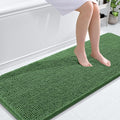 OLANLY Bathroom Rugs 59x24, Extra Soft Absorbent Chenille Bath Rugs, Rubber by OLANLY