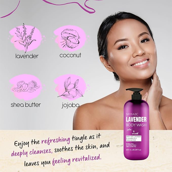 AnatoliaDaphne Lavender Body Wash and Shower Gel - Image 2