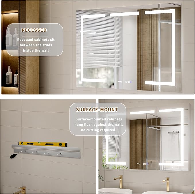 Smart Lighted Medicine Cabinet - Image 4