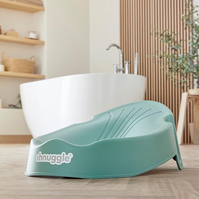 Shnuggle | Newborn Baby Bath Support | Ergonomic Soft-Touch Seat | Lightweight - Image 4