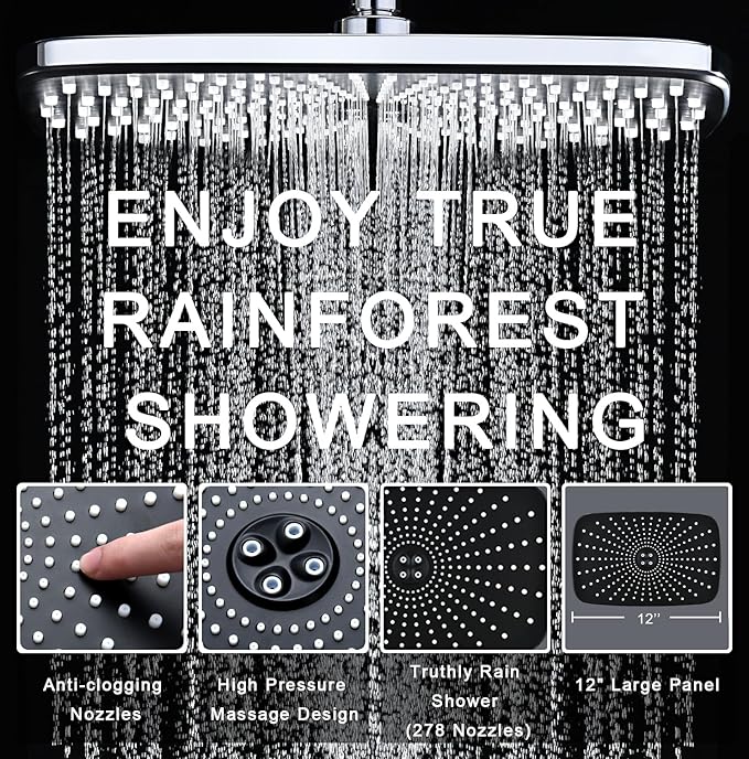 High Pressure Rain Shower Head: Upgrade Shower Heads - Image 3