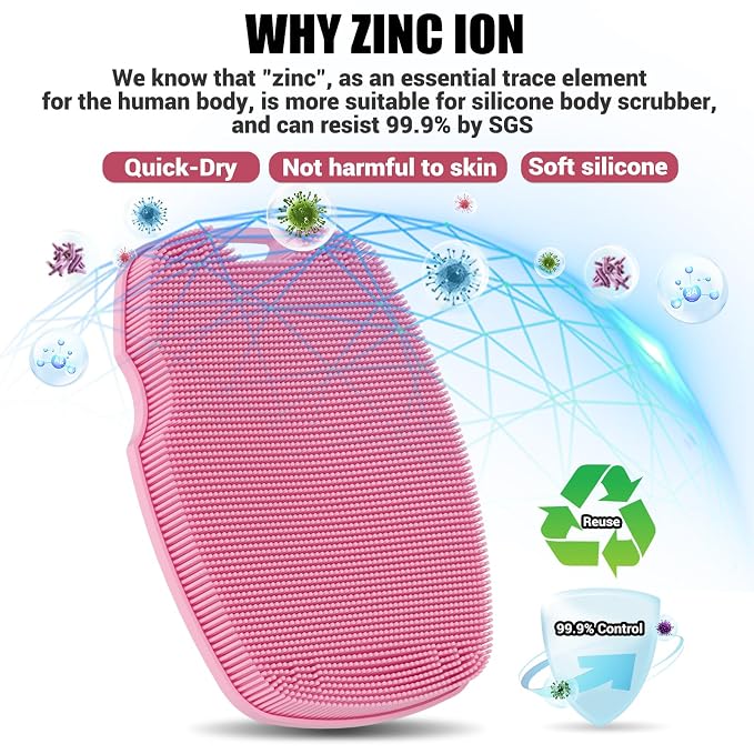 Silicone Body Scrubber - Image 2