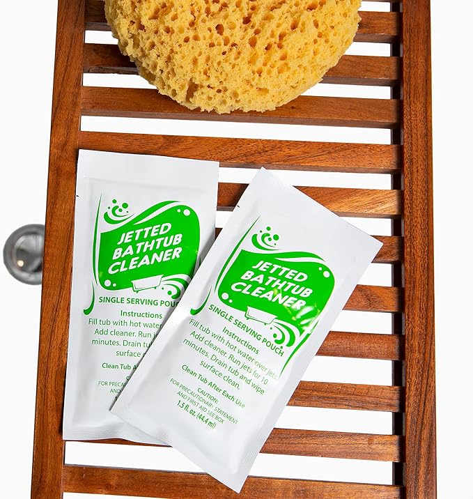 Oh Yuk Jetted Bathtub Cleaner Concentrate Case of 100 1.5 Ounce Pouches - Image 3