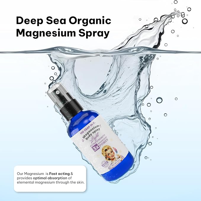 No Crap In It Magnesium Spray, Triple Action!- Your Way to Wellness | Immediate - Image 2