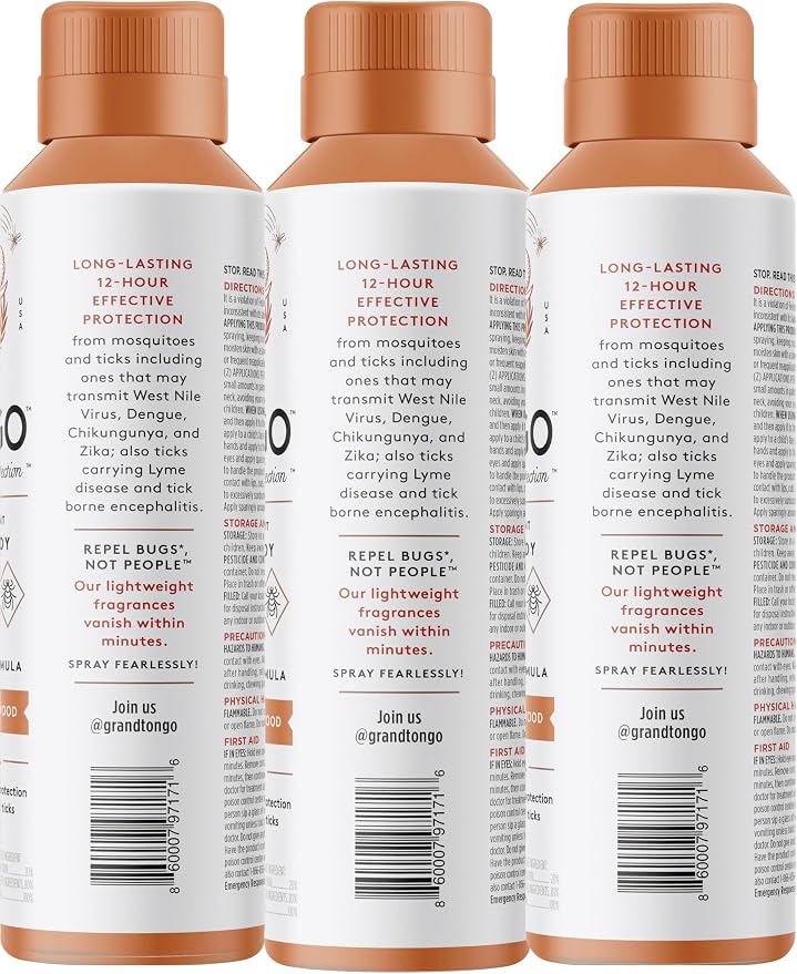 Citrus + Sandalwood Insect Repellent, 12-Hour Mosquito & Tick Protection - Image 8