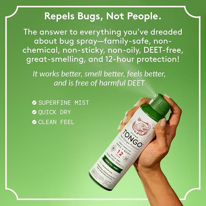 DEET-Free Green Tea + Mint Insect Repellent - Image 2