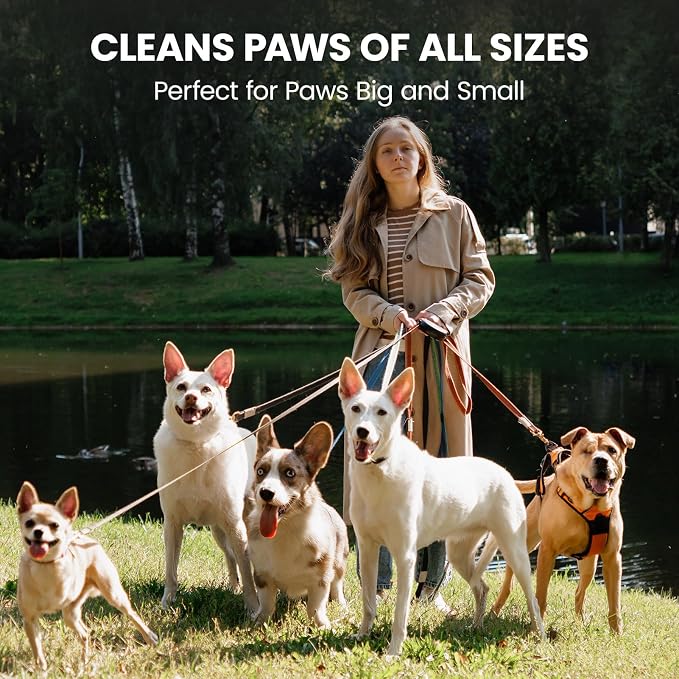 Paw Cleaner for Dogs & Cats, No-Rinse Foaming Pet Foot Washer - Image 9