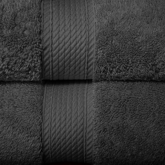 BLUENILEMILLS BNM Premium Quality Egyptian Cotton Towels, 6-Piece Ultra-Soft - Image 8