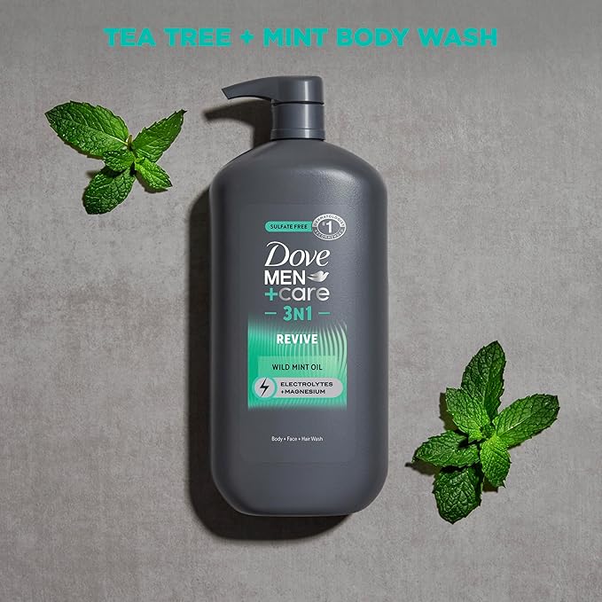 DOVE MEN + CARE Body and Face Wash Invigorating Revive 3N1 - Image 6