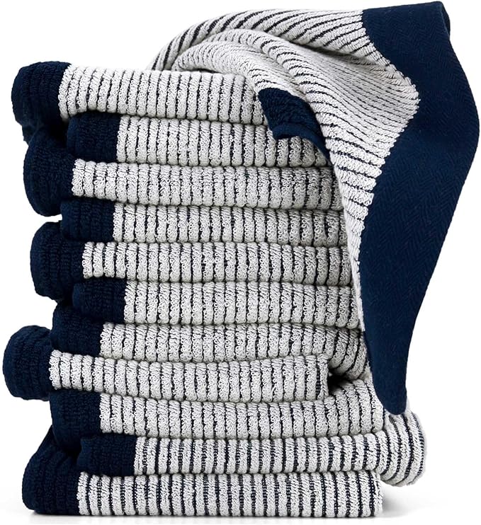 Cleanbear Wash Cloths 12 Pack Washcloths by Cleanbear