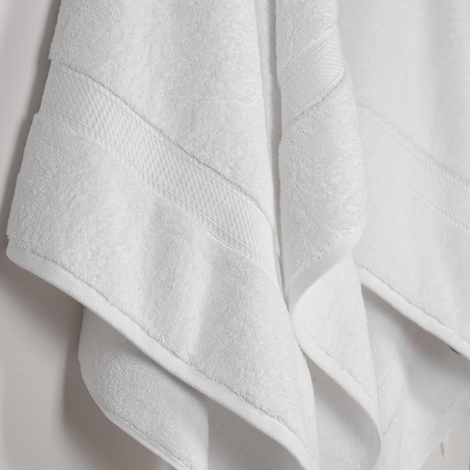 Superior Egyptian Cotton Pile Bath Towel Set of 2, Ultra Soft Luxury Towels - Image 4