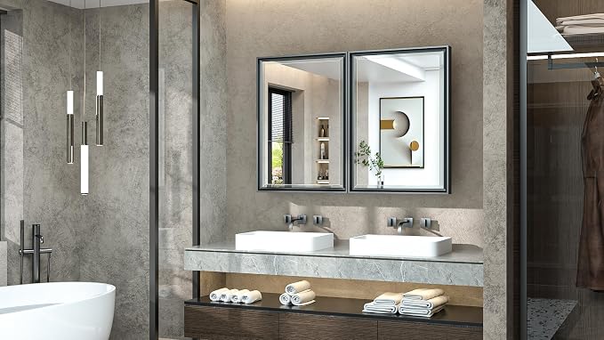 TokeShimi 36x24 Recessed Medicine Cabinet - Image 3