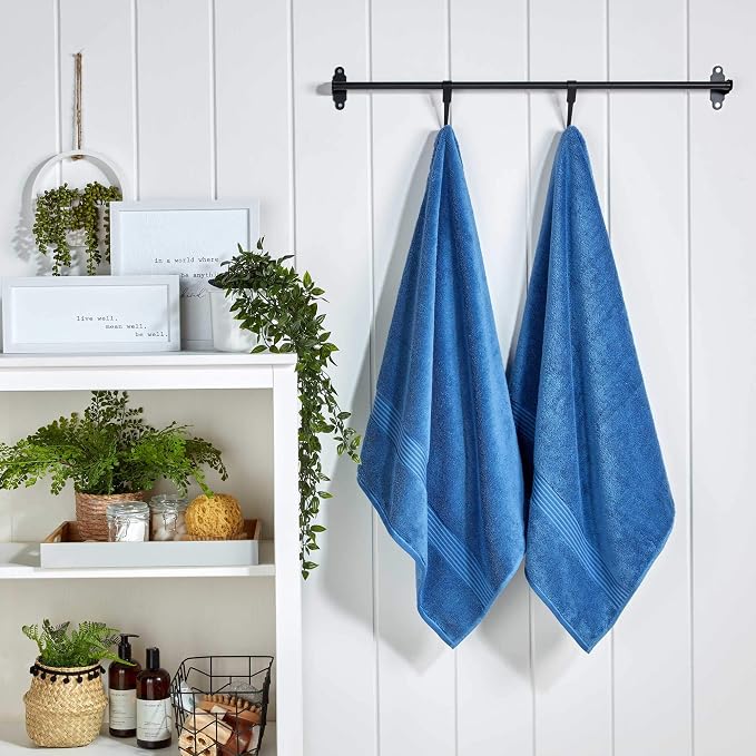 Christy Supreme Hygro Family Towel Set | Deep Sea Blue | 100% Luxury Supima - Image 4