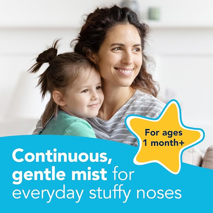 Vicks Sinex Kids Saline Easy Mist Refill, Drug Free Saline, Ages 1 Month+ - Image 3