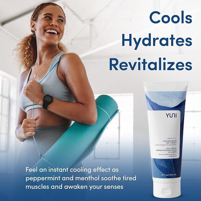 YUNI Beauty Body Gel-Cream – Hydrating Skincare – Cooling Gel – Tones & Firms – - Image 4