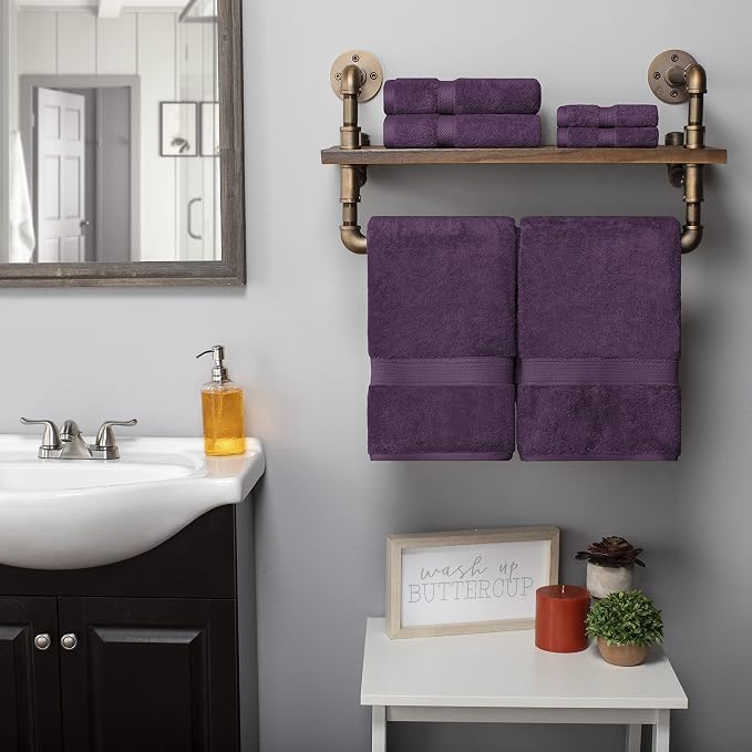 BLUENILEMILLS Premium Towel Collection, Egyptian Cotton Towels by Blue+Nile+Mills