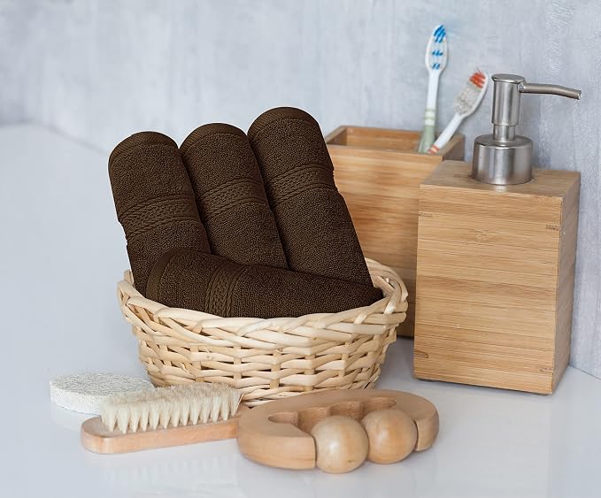 Utopia Towels 8-Piece Premium Towel Set, 2 Bath Towels, 2 Hand Towels, and 4 - Image 6