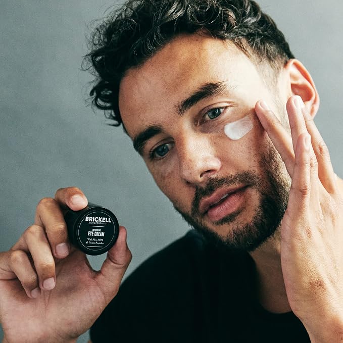 Brickell Men's Restoring Under Eye Cream - Image 3